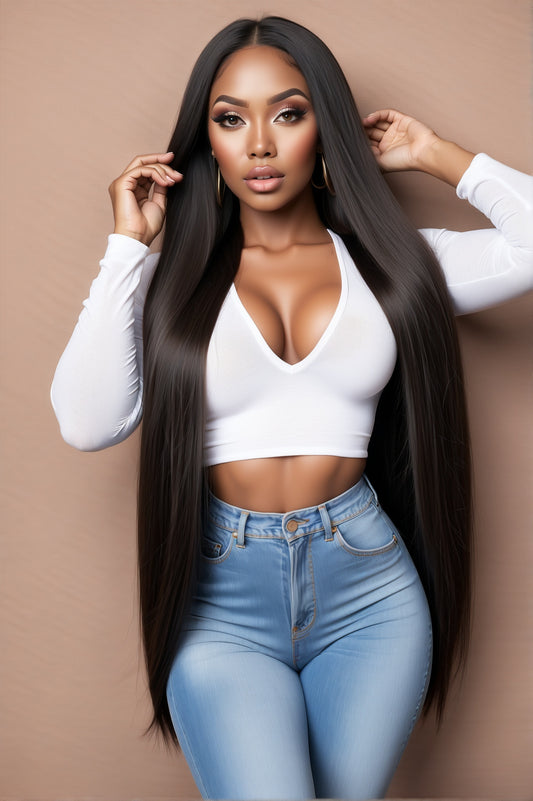 HD Lace Closure Wigs - Natural Straight - WorldSTAR Hair L.A.
